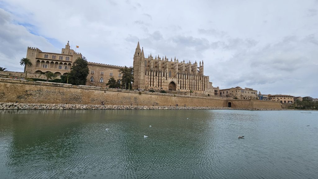 Catedral de Palma de Mallorca, vista panorámica