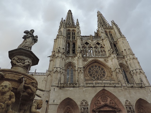 Fachada de la Catedral de Burgos