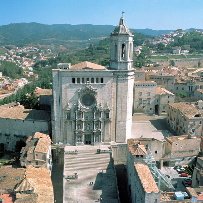 Vista de la Catedral de Girona