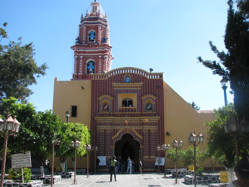 Iglesia de Santa María Tonantzintla en Puebla (México)