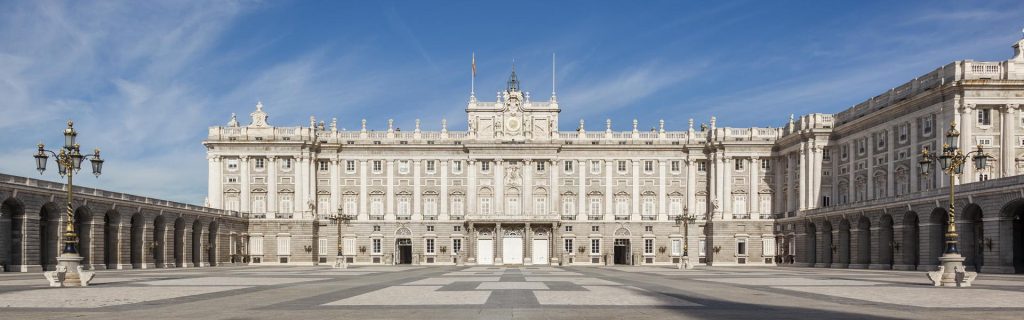 Palacio Real de Madrid, fachada principal.