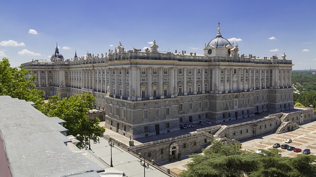 Palacio Real en Madrid, España