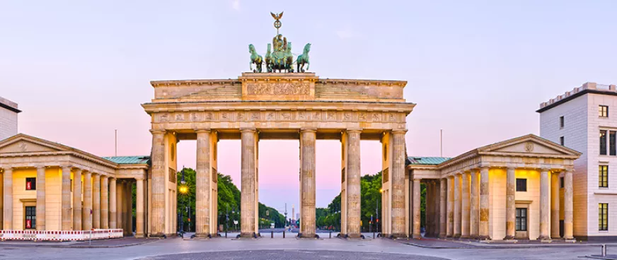 Puerta de Brandeburgo en Berlín