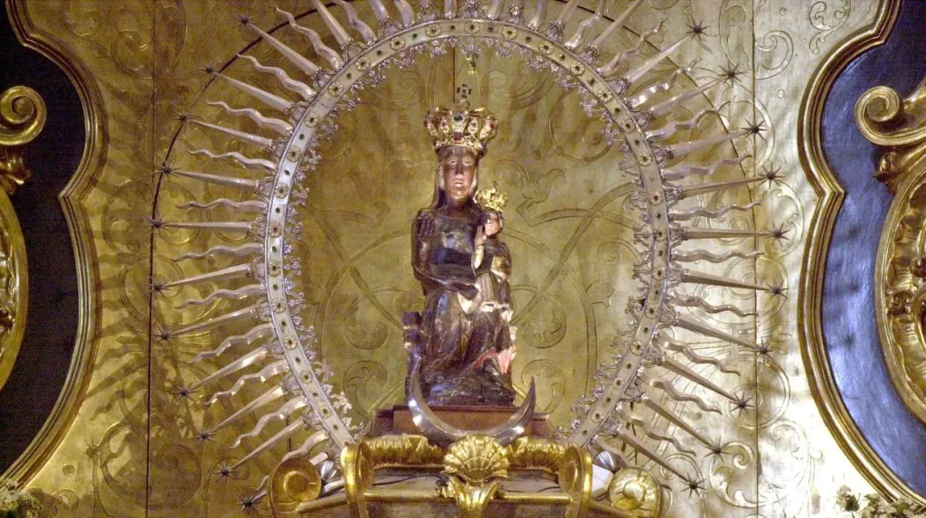 Imagen de la Virgen de Atocha de Madrid