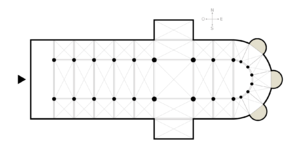 Dibujo explicativo de lo que es un Absidiolo