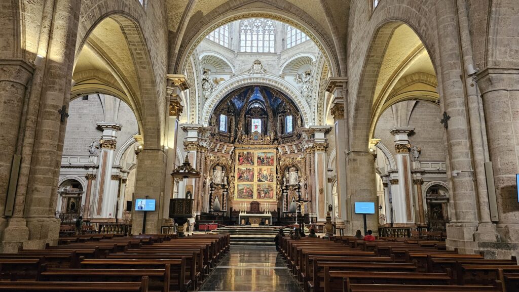 Interior de la Catedral de Valencia