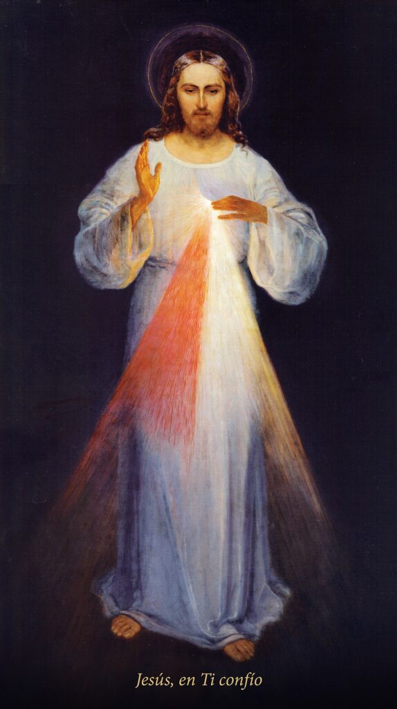 Pintura Original de la Divina Misericordia de Eugeniusz Kazimirowski 1934